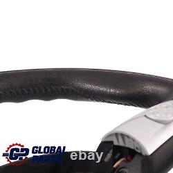 Mini Cooper One R56 R55 R57 Multifunction Sport Steering Wheel Wood / Black Leather