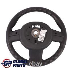 Mini Cooper One R56 R55 R57 Multifunction Sport Steering Wheel Wood / Black Leather