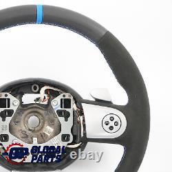 Mini Cooper One R56 R60 R61 Sport Steering Wheel New Leather / Alcantara Switching