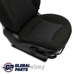 Mini Cooper One R56 Reference Base Fabric Front Seat Carbon Black