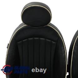 Mini Cooper One R56 Sport Front and Rear Seats in Black Leather