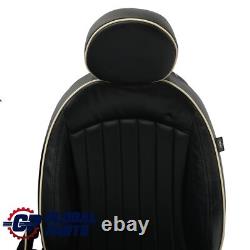 Mini Cooper One R56 Sport Front and Rear Seats in Black Leather
