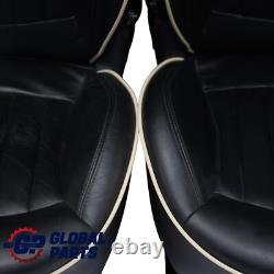 Mini Cooper One R56 Sport Front and Rear Seats in Black Leather
