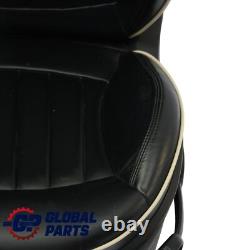 Mini Cooper One R56 Sport Front and Rear Seats in Black Leather