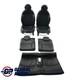 Mini Cooper One R57 Front And Rear Heated Sport Seats In Black Leather