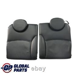 Mini Cooper One R57 Front and Rear Heated Sport Seats in Black Leather