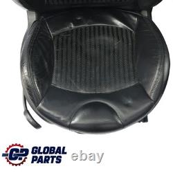 Mini Cooper One R57 Front and Rear Heated Sport Seats in Black Leather