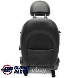 Mini Cooper One R60 Front Right Heated Leather Sports Seat Black Lounge