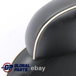 Mini Cooper One R60 Left Front Heated Sport Black Leather Lounge Seat