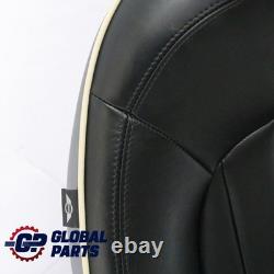 Mini Cooper One R60 Left Front Heated Sport Black Leather Lounge Seat