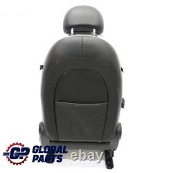 Mini Cooper One R60 Left Front Heated Sport Black Leather Lounge Seat
