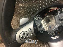 Mini Cooper R50 R53 Steptronic Steering Wheel With Paddles 6769735 Rays 3