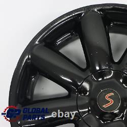 Mini Cooper R50 R55 R56 R57 Black 17' 7J ET48 Alloy Wheel Crown Spoke 104
