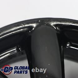 Mini Cooper R50 R55 R56 R57 Black 17' 7J ET48 Alloy Wheel Crown Spoke 104