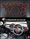 Mini Cooper/s / One F55 F56 F57 Red Interior Rings Kit For Models With