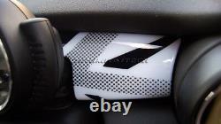 Mini Cooper/S / One F55 F56 F57 White Union Jack Dashboard Panel Border Cover LHD
