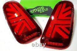 Mini Gen 1 Led Red Union Jack Rear Lights R50, R53 2001-04 Pre-lci