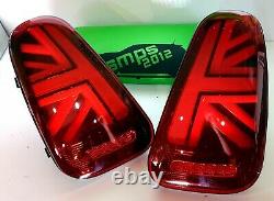 Mini Gen 1 Led Red Union Jack Rear Lights R50, R53 2001-04 Pre-lci