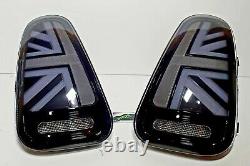 Mini Gen 1 Smoked Led Union Jack Rear Lights R52, 2004-2007 LCI