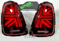 Mini Led Red Union Jack Tail R56 2006 2010 Gen 2 (pre-lci)