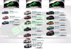 Mini One/Cooper F56, F55, F57 Gloss Black Grille Cover, Middle 3 Stripe