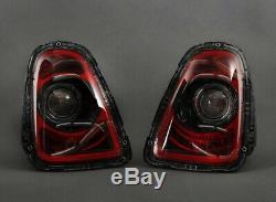 Mini Original Rear Lights Black Line R56 R57 Lci, R58 R59 Cooper S Jcw