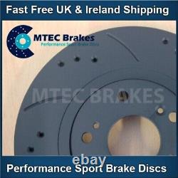 Mini R50 R53 R52 ONE COOPER S 01-06 Black Front Brake Discs With Pads Excluding Tax