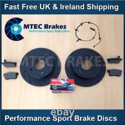 Mini R50 R53 R52 ONE COOPER S 01-06 Front Brake Discs Black With Pads