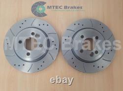 Mini R50 R53 R52 ONE COOPER S 01-06 Front Brake Discs With Pads & Wear Wires