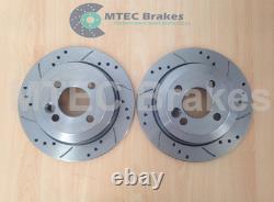 Mini R50 R53 R52 ONE COOPER S 01-06 Rear Brake Discs with Pads & Wear Sensor HT