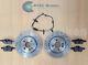 Mini R50 R53 R52 One Cooper S 01-06 Front Brake Discs With Skates & Usure Wires