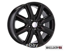 Mini Style Cooper ONE Clubman R17 4x100 4x 17-inch Wheels 7J Gloss Black J