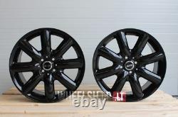 Mini Style Cooper ONE Clubman R17 4x100 4x 17-inch Wheels 7J Gloss Black J