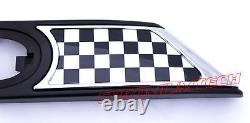 Mk2 Mini Cooper/s / One R55 R56 R57 R58 R59 Chrome Side Hublots Damier Flag