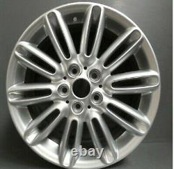 New 4 Rims 17' Pack For Mini Cooper, One, 5x112 Silver Gp