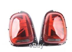 New Original Mini F55 F56 F57 Union Jack Uk Led Rear Lights Set L + R