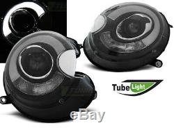 New! Projectors Mini Cooper R55 R56 R57 R58 R59 2006-2014 Led Light Tube Black