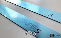 Nine On Mini Clubman R55 S Origin Input Threshold Strip Doors Border Pair Set