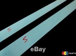 Nine On Mini Clubman R55 S Origin Input Threshold Strip Doors Border Pair Set