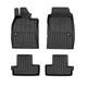 Omac Premium Black Rubber Floor Mats For Mini Cooper & One 2001-2006