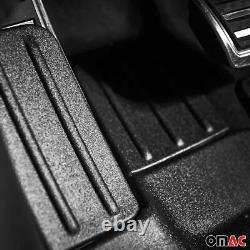 OMAC Premium Black Rubber Floor Mats for Mini Cooper & One 2001-2006