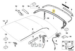 Oem Mini R57 Cabriolet Moulding Box Kit 7375320 7375319 Nine