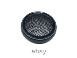 Original MINI Cooper One R56 black chrome bass speaker cover 51412