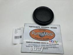 Original MINI Cooper One R56 black chrome bass speaker cover 51412