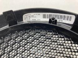Original MINI Cooper One R56 black chrome bass speaker cover 51412