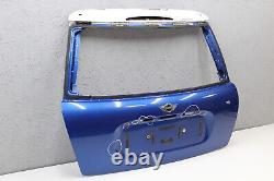 Original Tailgate + Mini Cooper One R50 R53 2001-2006 + Blue Trunk Lid