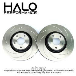 Rear Brake Discs for Mini Cooper S One D SD R56 GROOVED HALO