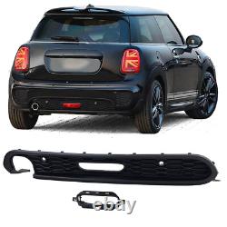 Rear Diffuser for Jcw Bumper for Mini Cooper One D F55 F56 F57 14-20