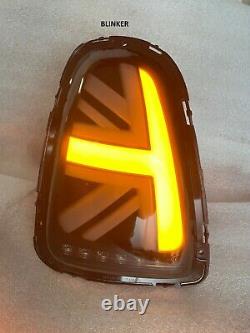 Rear Light Union Jack For Mini One Cooper R56 R57 R58 R59 With E Approval