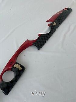 Red Checkered Flag Hood Interior Trim Inspection for Mini One Cooper R50 R53
